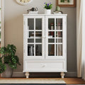 Minimalist Glass Door Storage Cabinet