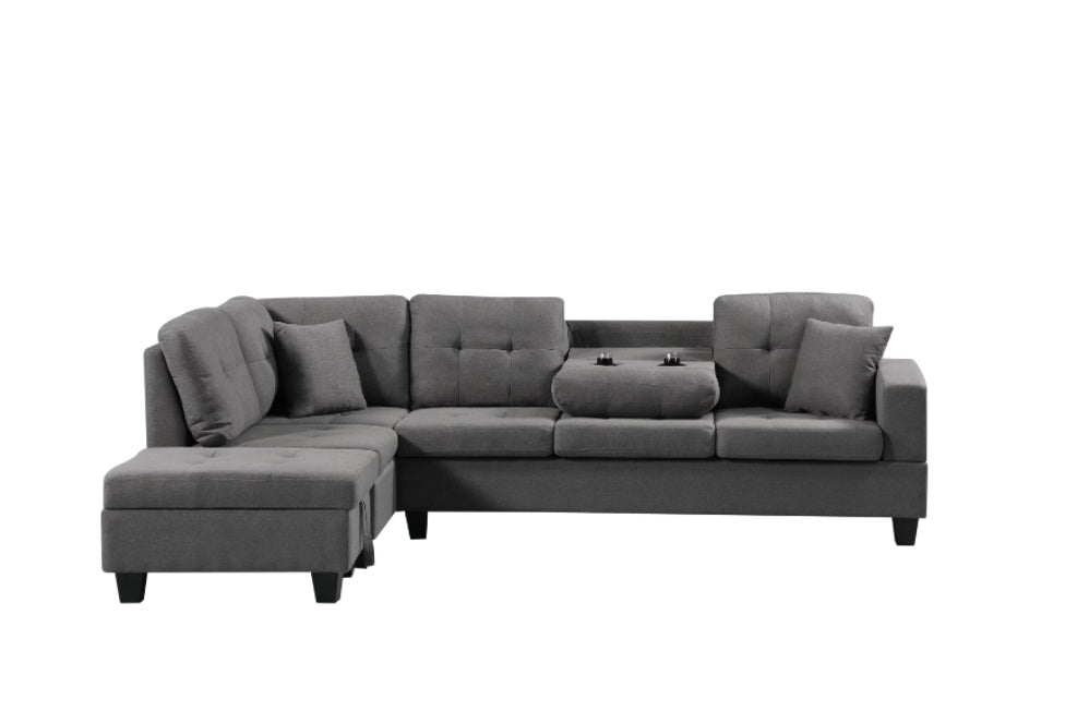 Cozy L-Shaped Sectional Sofa