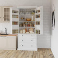 Farmhouse Pantry Cabinet – Kitchen Storage Organizer