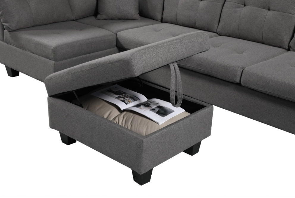Cozy L-Shaped Sectional Sofa