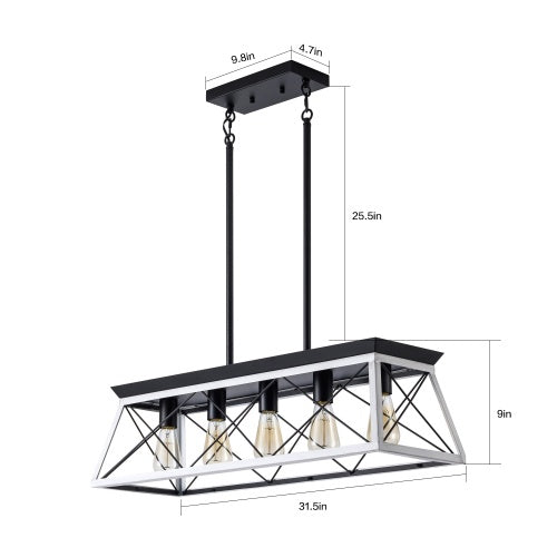 Farmhouse Chandelier Light