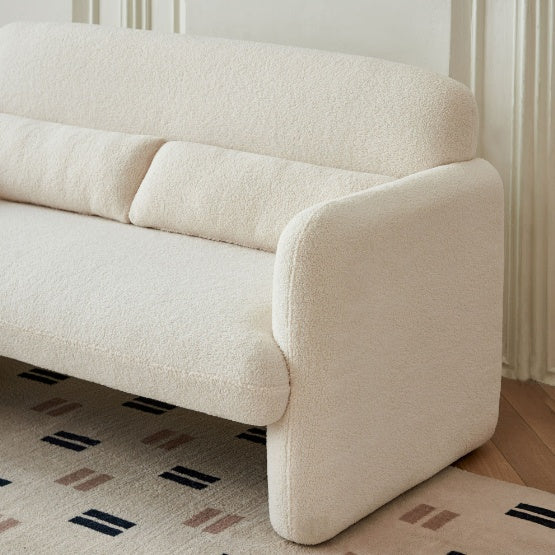 Luxe Cloud Bouclé Loveseat Sofa