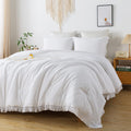 Ivory Tassel Dream Comforter Set – 3 Piece Boho Bedding